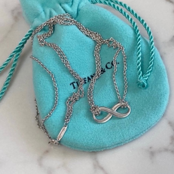Tiffany & Co. Infinity Double Chain Necklace - Picture 4 of 5